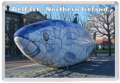 Belfast - Northern Ireland - Jumbo Fridge Magnet BBSM29