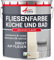 FLIESENLACK FÜR KÜCHE UND BADEZIMMER - ARCAPOXY FLIESEN RAL 6034 - Türkis Pastell - 2.5 kg (bis zu 25 m² in 2 schichten)