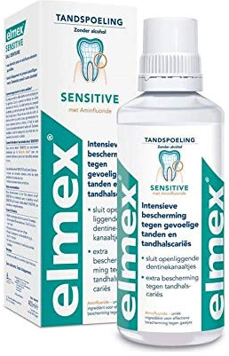 Elmex Zahnspülmittel - Sensitive - 3er Pack (3 x 400 ml)
