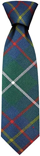 I LUV LTD Gents Neck Tie Inglis Ancient Tartan Lightweight Scottish Clan Tie