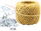 MILIVIXAY - Stoppino per candela in canapa 100% organica con rivestimento in cera d'api naturale, bobina da 61 m, spessore (2,0 mm) + linguette per stoppino (200 pezzi).