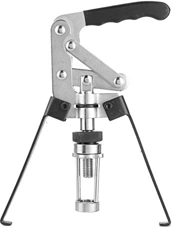 Qiilu Valve Spring Remover, Valve Spring Remover Oil Seals Disassembly Compressor Stem Engine Seals Keeper Tool