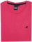 Camiseta de hombre de manga corta U.S.Polo 100% algodón liso M L XL XXL 3XL, fucsia, 3XL