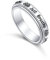 Spinner Fidget Ring S925 Sterling Silber Lotus Angst Sorgenband Zappeln Stressabbau Langeweile Autismus Ringe für Damen Herren,(54.4)