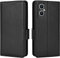 Topme Étui en Cuir pour Oppo Reno8 Lite 5G / Reno7 Lite 5G (6.43 inches), [ Coque de Téléphone Série Motif Litchi Simple] - Noir