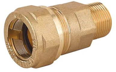 RACCORDO MASCHIO PER TUBO FERRO 3/8