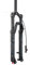 NANLIO Fahrradfederung, 66/69/29 Zoll, Luftgabel, Rückprallverstellung, MTB, gerade, RL/LO, Mountaingabel für Fahrrad, QR, 100 x 9 mm (MATE-27,5 gerade)