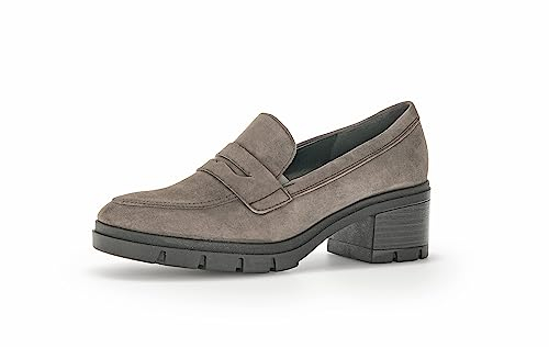 Gabor Damen Slipper, Frauen Slip On,Moderate Mehrweite (G),Slip-ons,Mokassins,Halbschuhe,Slides,Schlupfschuhe,Loafer,Mohair,40.5 EU / 7 UK