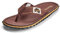 Gumbies Islander Unisex-Flip-Flops, mit superweichem Baumwoll-Zehensteg und strapazierfähiger, recycelter Gummisohle, Komfort garantiert, Klassisches Braun, 40 2/3 EU