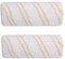NATEFEMIN Lot de 2 rouleaux de rechange à faible bruit pour Karcher FC3 FC5 FC7