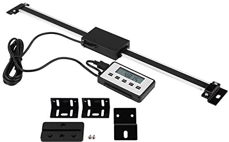 Respicefinem Digital Readout 450Mm Dro Linear Scale 300Mm Accurate Digital Linear Scale Lcd Readout Kit For Milling Machines Lathes