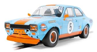 Scalextric C4530 1:32 Ford Escort MK1 Crabtree MF23 HD - Slotcar, Rennbahn, Auto für Rennbahn, Rennbahnauto, Rennbahn für Kinder, Kinderspielzeug, Zubehör für Kinderrennbahnen
