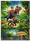 goldbuch 43 157 Freundebuch Dinosaurier, Dunkelgrün - Motiv Dino