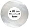 SOUK ONE Plancha, anello di fuoco in acciaio inox, 4 mm, piastra adatta per braciere da 100 cm (consegna senza braciere)