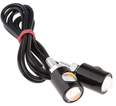 Universal Bernstein LED SMD Kennzeichenbolzen Bolzen Licht für Motorrad Auto