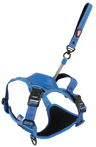 ZOLUX Hundegeschirr mit Automatikleine Easyride M Blau