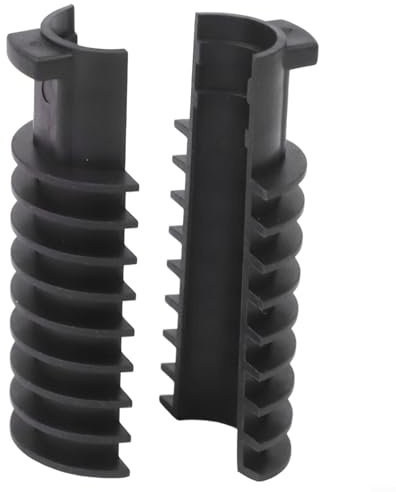 TDCuizent Seatpost Internal Battery Mount for Di2 TPE Bike Battery Holder for 27.2mm and 3.6mm Seatposts Black 2-Pack with 9-Blade Friction for Secure Fit