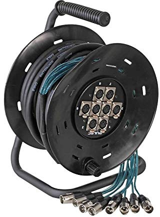 Drum Mounted XLR Multicore 8-Way 25m