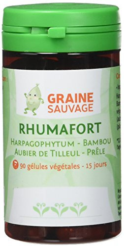 Rhumafort - 90 gélules - Harpagophytum, bambou, aubier de tilleul, prêle
