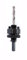 KRINO 210705546 Albero per Seghe a Tazza Bimetalliche HSS a Dentatura Variabile, Nero, ø 32-210