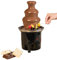 Rosenstein & Söhne Schokofondue Brunnen: Schokoladen-Brunnen mit 2 Ebenen, 275 Watt (Schokoladenfondue, Fondue, Zimmerbrunnen)