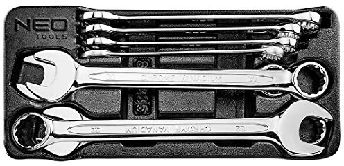 NEO TOOLS Ring-Maulschlüssel 20-32 mm, 8-er Set