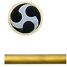 Bolzen aus Mosaiken Nieten für den Messergriff, Mosaikschrauben, Jagdmesser Befestigungsstücke, Länge 4,5cm (6mm, Bumerang)