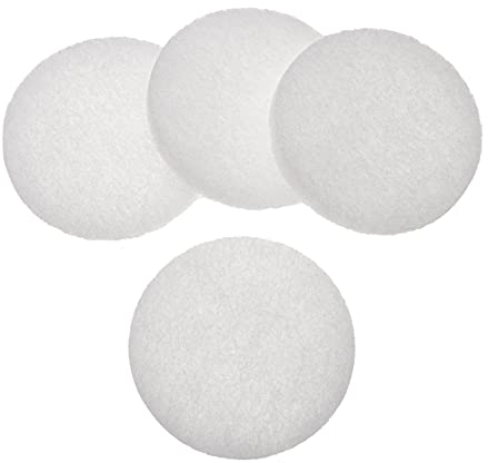 vhbw 4X Pollenfilter kompatibel mit Zehnder ComfoSpot Twin40 Lüftungsgerät - Luftfilter, Weiß