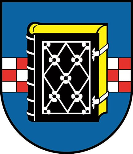 U24 Aufkleber Bochum Wappen 9 x 11 cm Autoaufkleber Sticker Konturschnitt