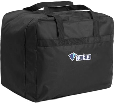 TRIWONDER Sac de Voyage Pliable 55L 80L 100L 150L Grand Sac de Sport Imperméable pour Valise Bagage Camping Randonnée Homme Femme (Noir - carré, 80 L)