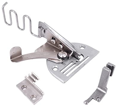 Reliure à biais incurvée, réglable compatible avec machine à coudre 4 plis pour machine à coudre (40 mm-11,5 mm)
