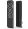 Tonguk Remote Case for Apple TV 4k 2021 - TPU Soft Case with Drop Protection - Transparent with Silver Edge (Black)