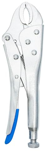 CCLIFE Pinze di Bloccaggio per Saldatura 250mm Pinze a Ganascia Curva Pinza Autobloccante Pinza Regolabile per Saldatura Lavorazione Legno