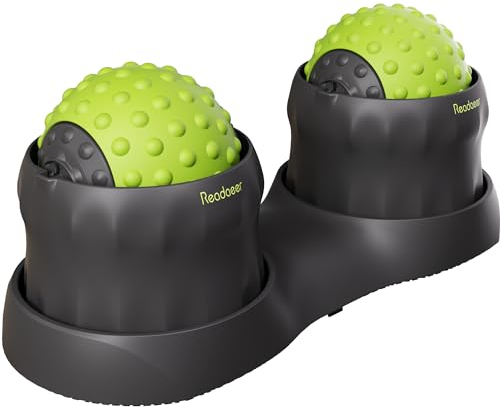 2er-Pack Massage Bälle mit Sitz für Faszienentspannung, Muskelkater, Triggerpunkt, Muskelknoten und Yoga entspannen, manueller Massageball für Arm, Schulter, Nacken, Rücken, Fuß
