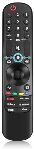 MR23GA for LG Magic Remote 2023 with Voice and Pointer Function Replacement for LG Remote MR23GA Magic Remote Control Compatible with Many LG Smart TV 2023 Models