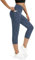 Buepeara Damen Yoga Leggings mit Taschen, High Waist Sporthose Tights Laufhose Fitnesshose Yogahose 02 L