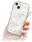3D Pearl Bow Glitter Phone Case For IPhone 14 13 12 11 Pro Max MiNi XS Max XR X 7 8 Plus SE Cute Clear Soft Silicone Cover (Color : 1, Size : For iPhone 13)