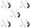 Lot de 5 outils de coupe pour bandes de cuir - Outil à main - Coupe-ceinture