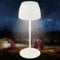 BRILONER - Mini LED Tischlampe kabellos IP44 mit Touch, stufenlos dimmbar, Akku & Lichtquelle tauschbar, Nachttischlampe, Dekolampe, LED Lampe, Akku Tischleuchte, 8x20 cm (DxH), Weiß