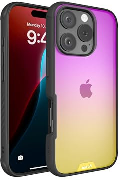 Mous for iPhone 16 Pro Max Clear Case - Clarity 3.0 Iridescent - Protective Scratch Resistant Crystal Clear & Slim Design