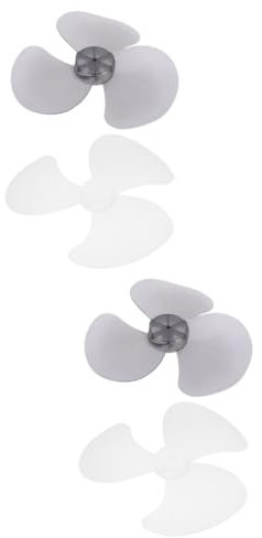 TOPBATHY 4 Pz pale di ricambio del ventilatore silenziare le pale del ventilatore pale del ventilatore da soffitto di ricambio parti ventilatore da scrivania ventilatore scrivania accessori