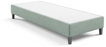 Best For Home Hotelbett Boxspringbett Bettgestell Boxspringgestell 70x200 cm Mintgrün Boxspring Rahmen ohne Matratze