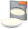 LEDVANCE Planon Frameless Round rahmenlose Panelleuchte in Weiß mit fortschrittlicher LED-Technik, 19 W, runde Form (300 mm Durchmesser), warmweiße Lichtfarbe bei 3000 K, Aluminium-Gehäuse