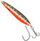 Savage Gear Seeker ISP Fishing Lures, UV-Active Hot Spots, Meerforellenblinker, Mefo-Blinker, Blinker von 12g - 28g, Forellenblinker (Black Red, 16g)