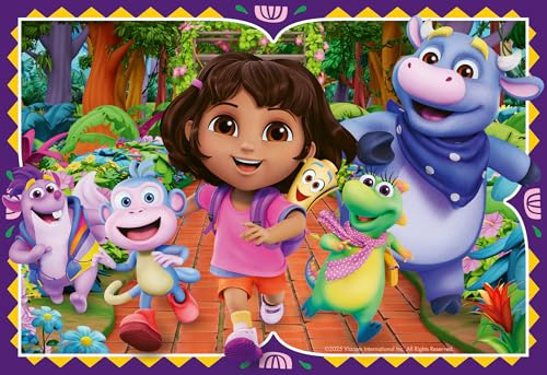 Ravensburger Kinderpuzzle, 35-teiliges Puzzle, Dora the Explorer, 4 Jahre altes Puzzle, Dora-Sammlung, lehrreiche und lustige Spiele, Geschenkideen