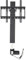 CHIMHOON Elevador de TV eléctrico, soporte para TV, soporte de techo para televisores, motorizado, soporte de pared para televisores de 26 a 57 pulgadas, con mando a distancia