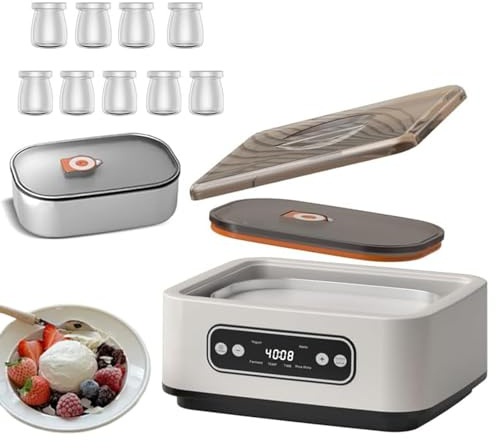 Yaourtière probiotique ultime, yaourtière probiotique avec contrôle de la température, yaourtière électrique multifonctionnelle, yaourtière automatique for yaourt, fromage