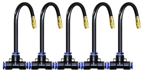 Regolabile a 360 gradi Testa Spruzzata Automatica Impianto Dispositivo di irrigazione Sistemi efficienti di Risparmio idrico Per L'irrigazione del Giardino Efficiente Giardino Spruzzato Ugello