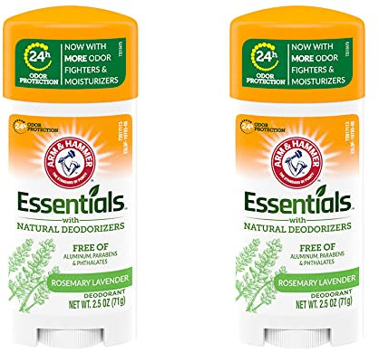 Arm & Hammer Essentials Natural Deodorant, Fresh - 2.5 oz - 2 pk by Arm & Hammer