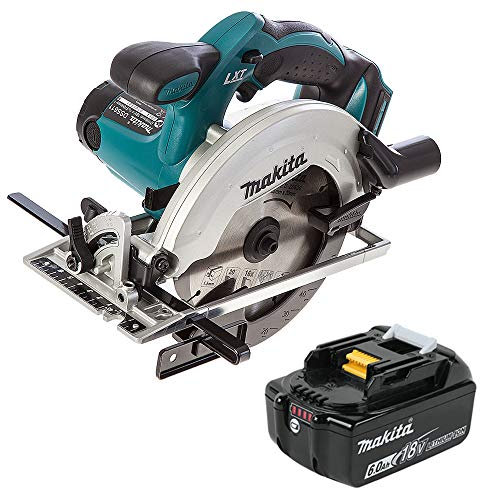 Makita DSS611 18V LXT Li-ion Circular Saw 165mm with 1 x BL1860 6Ah Battery